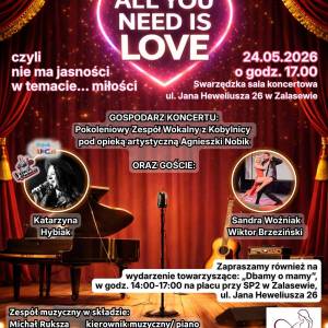 Grafika dotycząca koncertu: All you need is love